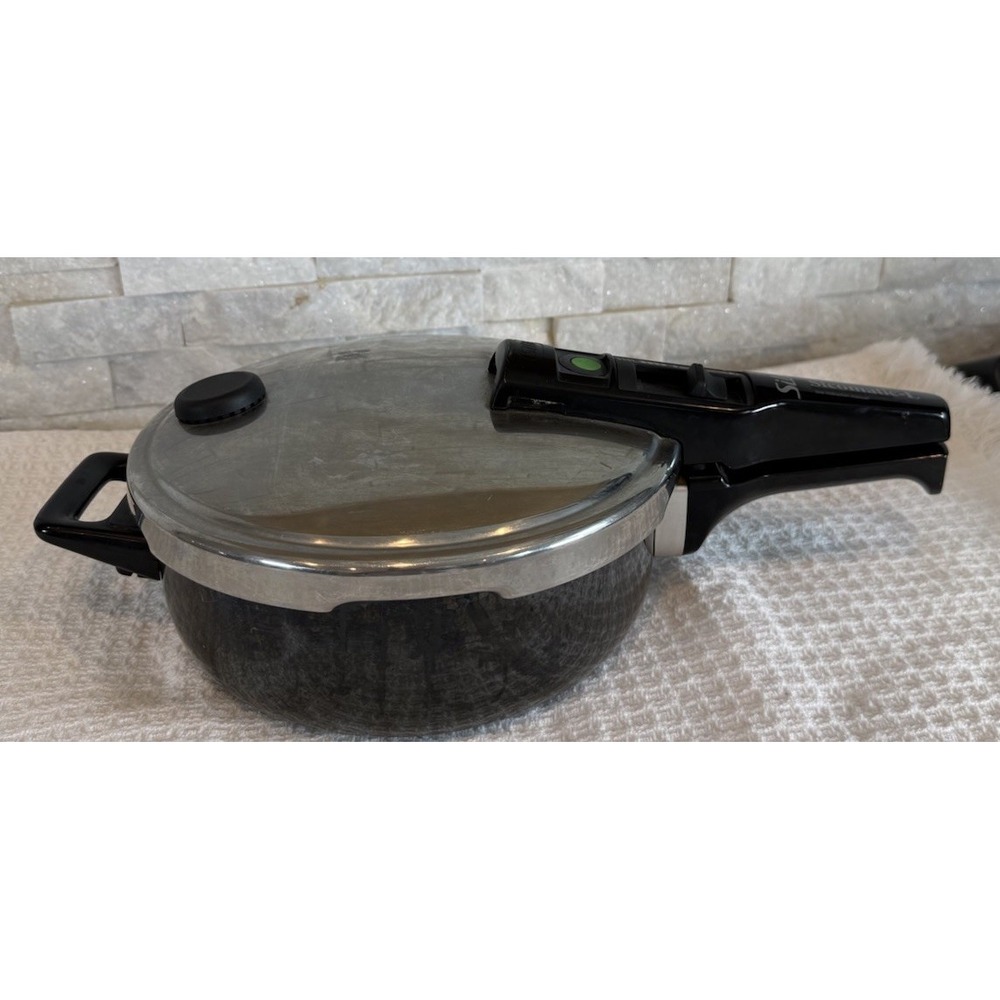 Silit Sicomatic-S Pressure Cooker  Vintage Floral Design Made in Germany RARE 😍